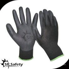 SRSAFETY 13G nylon tejido de nitrilo guantes mano fabricantes en China